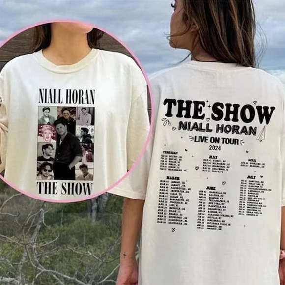 memecantu54 Other - The Show Niall Live On Tour 2024 Horan Shirt, 2 Sided Unisex Shirt